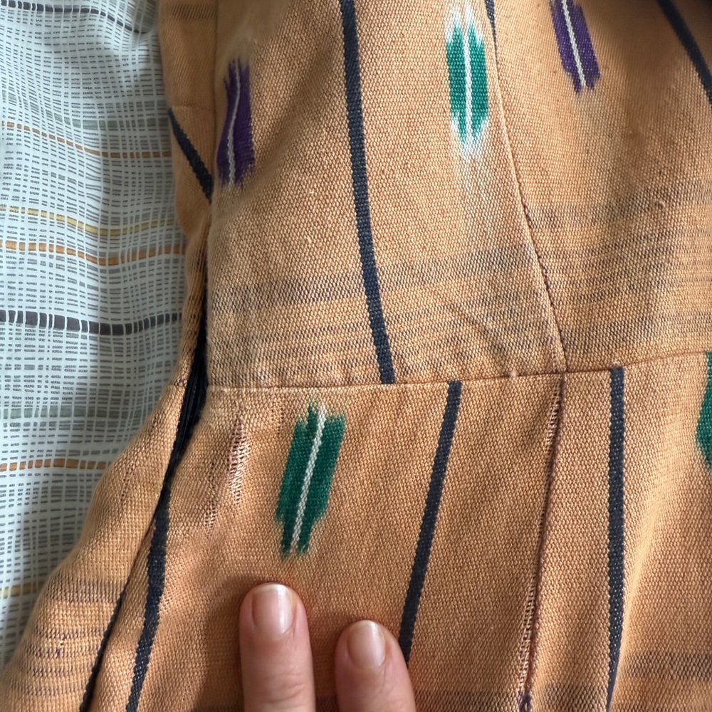 Ulla Johnson Orange Pattern Crossover Halter Maxi Dress similar to Noelle - Picture 11 of 16